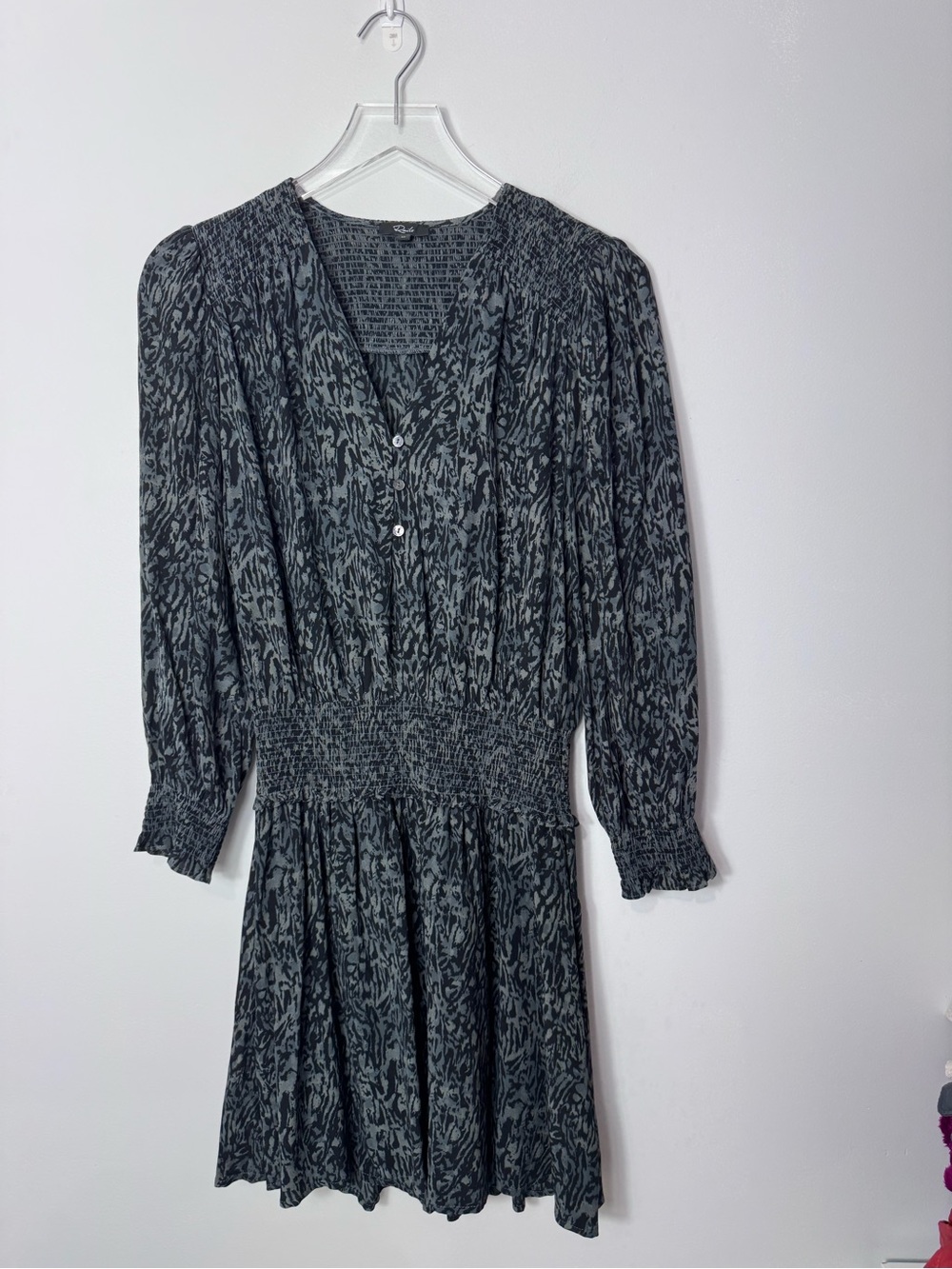 Rails Zana animal print dress size medium 2264